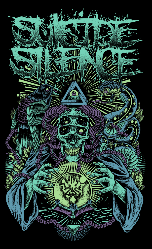 Suicide Silence keeper illustration