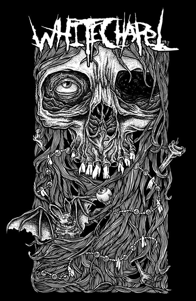 Whitechapel pile of bile illustration
