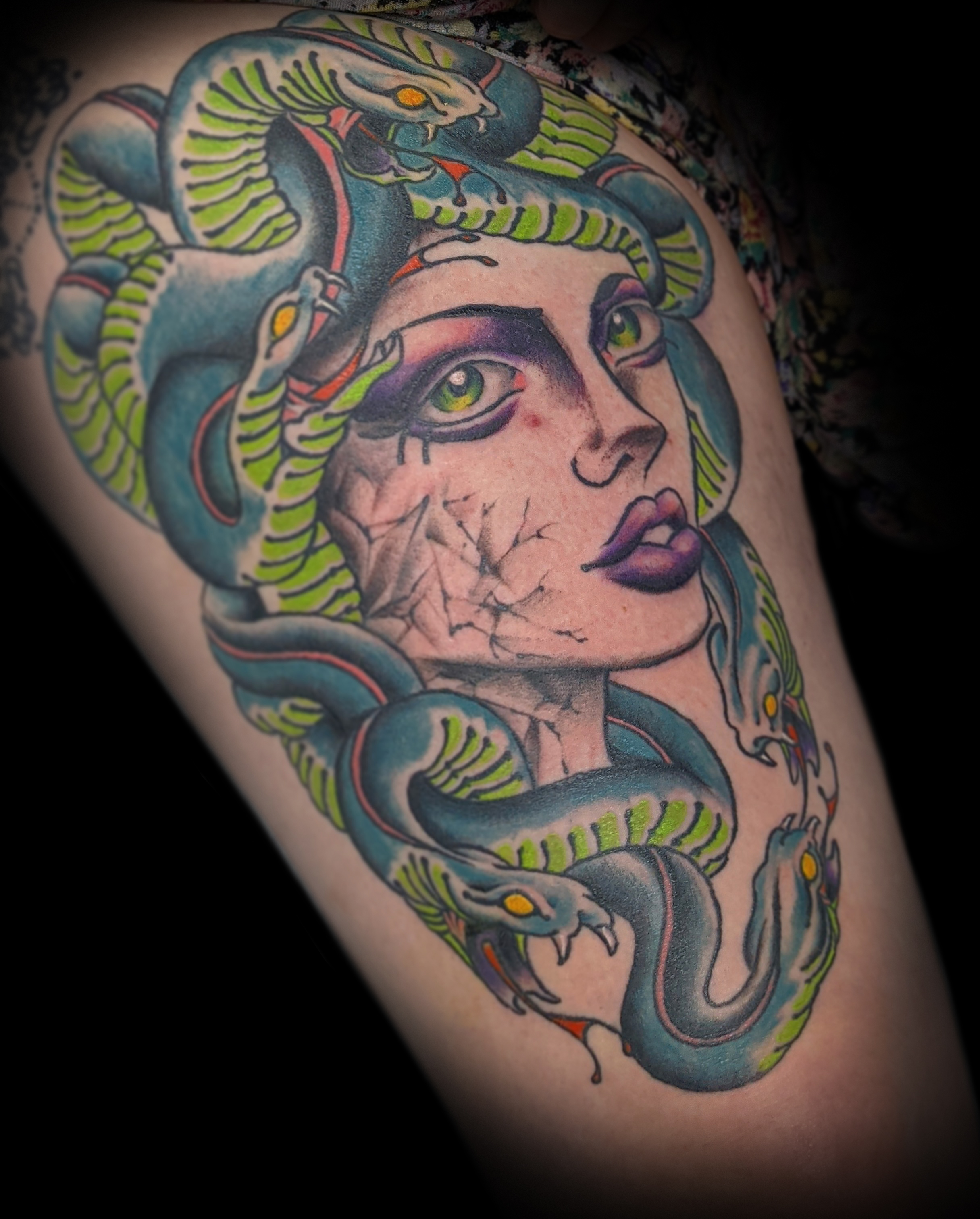 Medusa tattoo