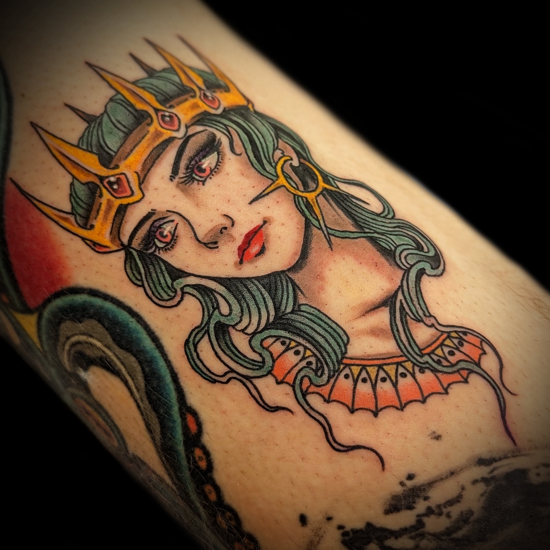 Queen babe tattoo
